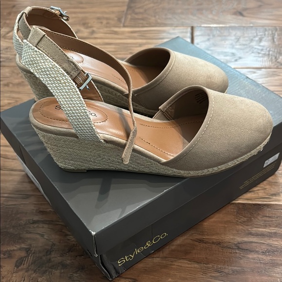 Style &Co. wedge - Picture 1 of 3